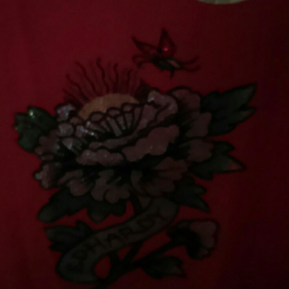 Ed Hardy Rhinestone Shirt - Picture 2 of 4